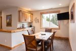 Lone Pine Lodge, Card Table Game Area with TV and Wine Cooler